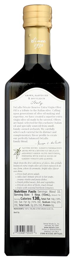 Aceite de oliva extra virgen Delallo 500 ml miniatura 2