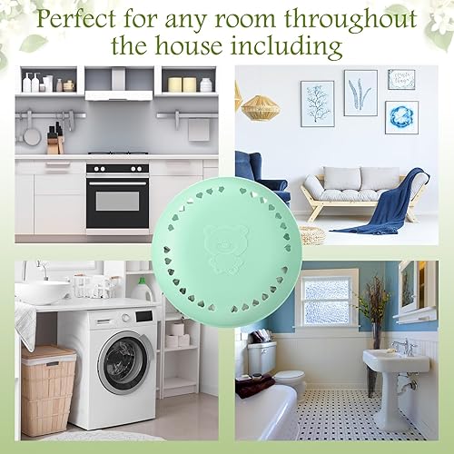 Miniatura 6 de Ambientador de aire para todo el hogar, largo pasivo, esencial, difusor sólido, fragancia duradera, ambientador, cuentas, adhesivo, filtro de