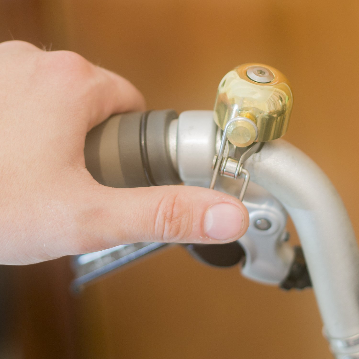 London Craftwork for Brompton Vintage Bell Retro M3R M3L ME1 SE1 M2L M2R H3L Steel Copper Custom Accessories Bespoke Brompton Golden