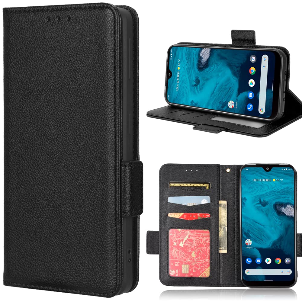 BAILI Hülle für Cat S75, Kartenhalter, Ständer Case Etui Handyhülle für Cat S75-01