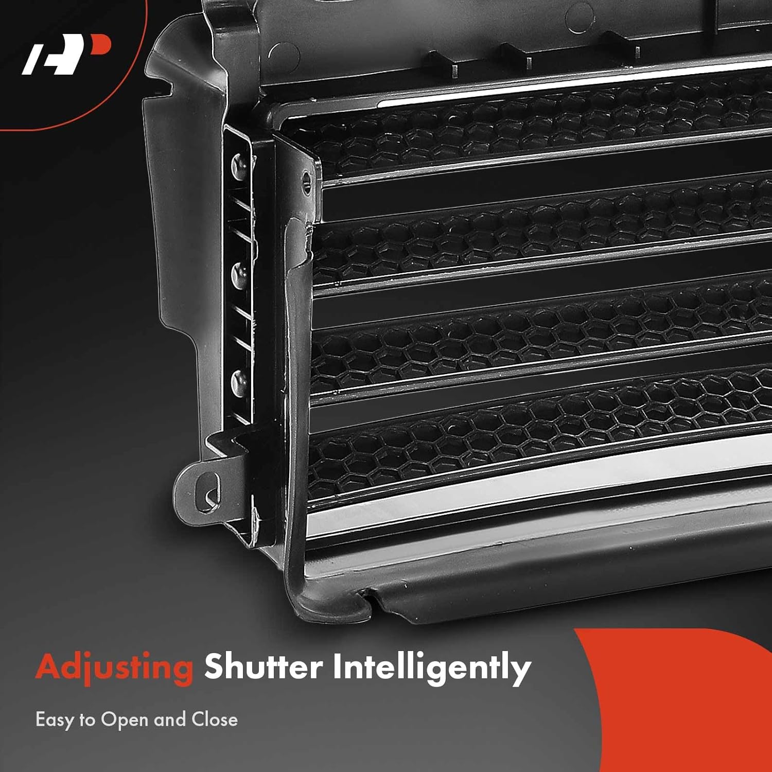 A-Premium Radiator Grille Air Shutter Actuator Without Motor Compatible with Lincoln MKC 2015 2016 2017 2018