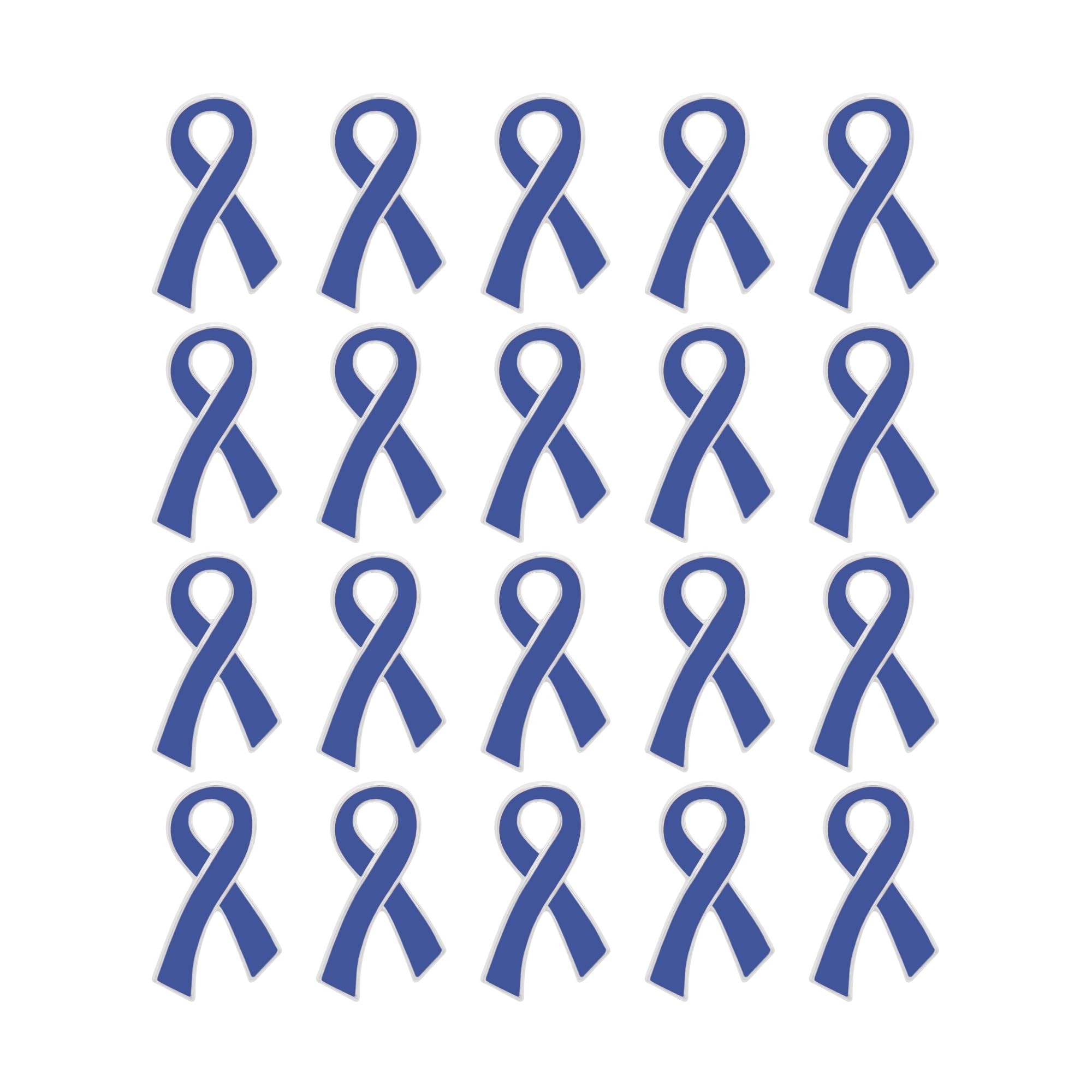 Ribbon Pins 1/5/25/100 for Cancer &amp; Disease Awareness - Various Causes - Bulk Quantities Available for Support Groups and Fundraising