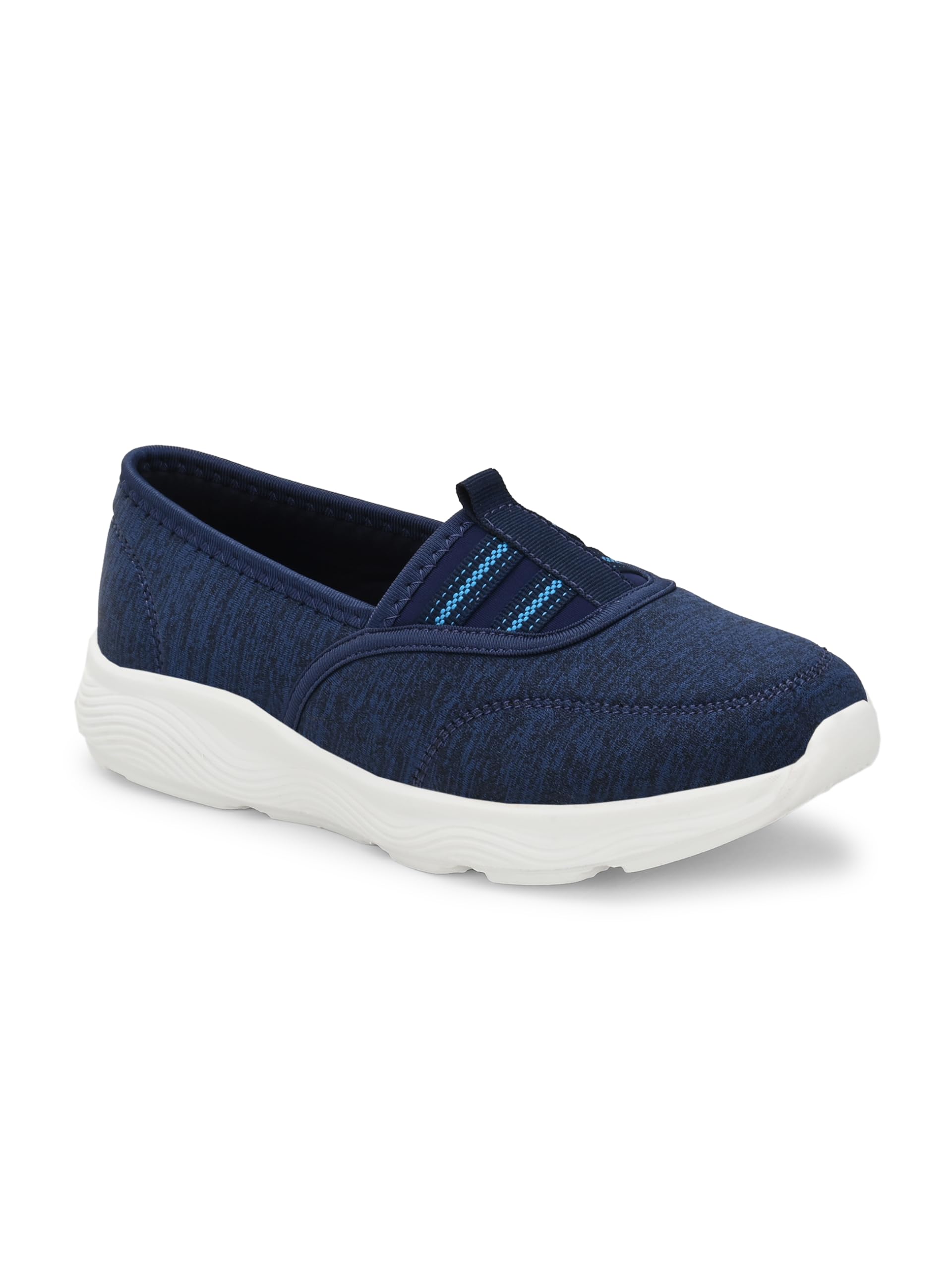 Nature Fit Casual Slip-On Shoes for Women | Womens Walking Shoes with Knitted Vamp Upper for Sock-Like Comfortable | Anti-Slip Outsole | Slip-On Shoes for Women with Memory Foam Insole (Blue,37) (B0DBZM8THH) Amazon Price History, Amazon Price Tracker