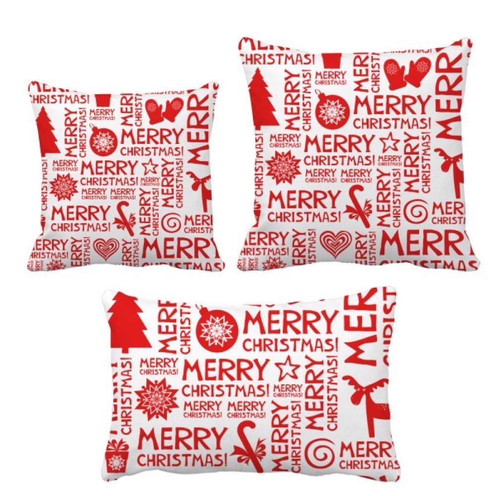 Coussin Joyeux Noël ensemble complet idéal pour un cadeau déco