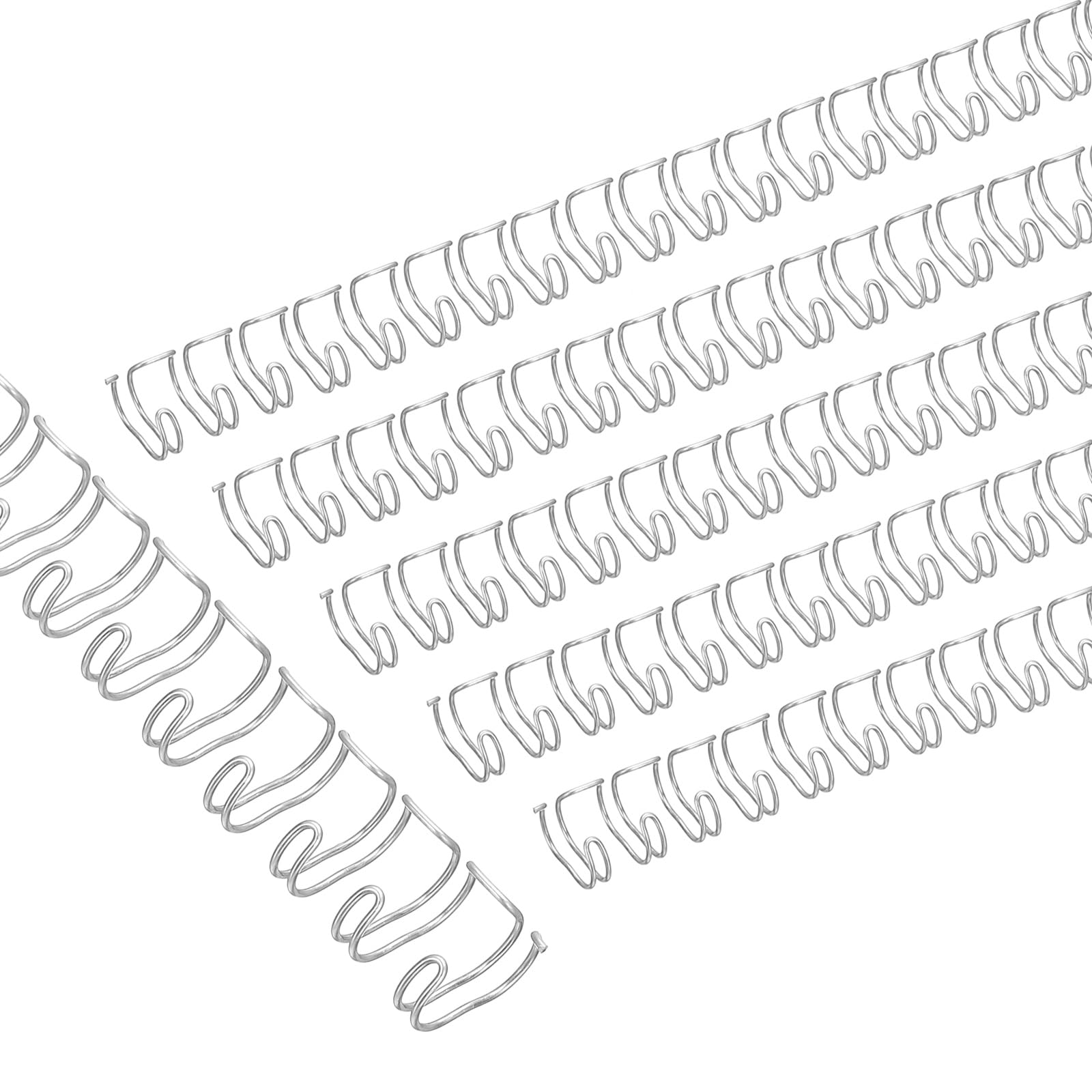 PATIKIL 8mm (5/16") Double Loop Wire Binding Combs