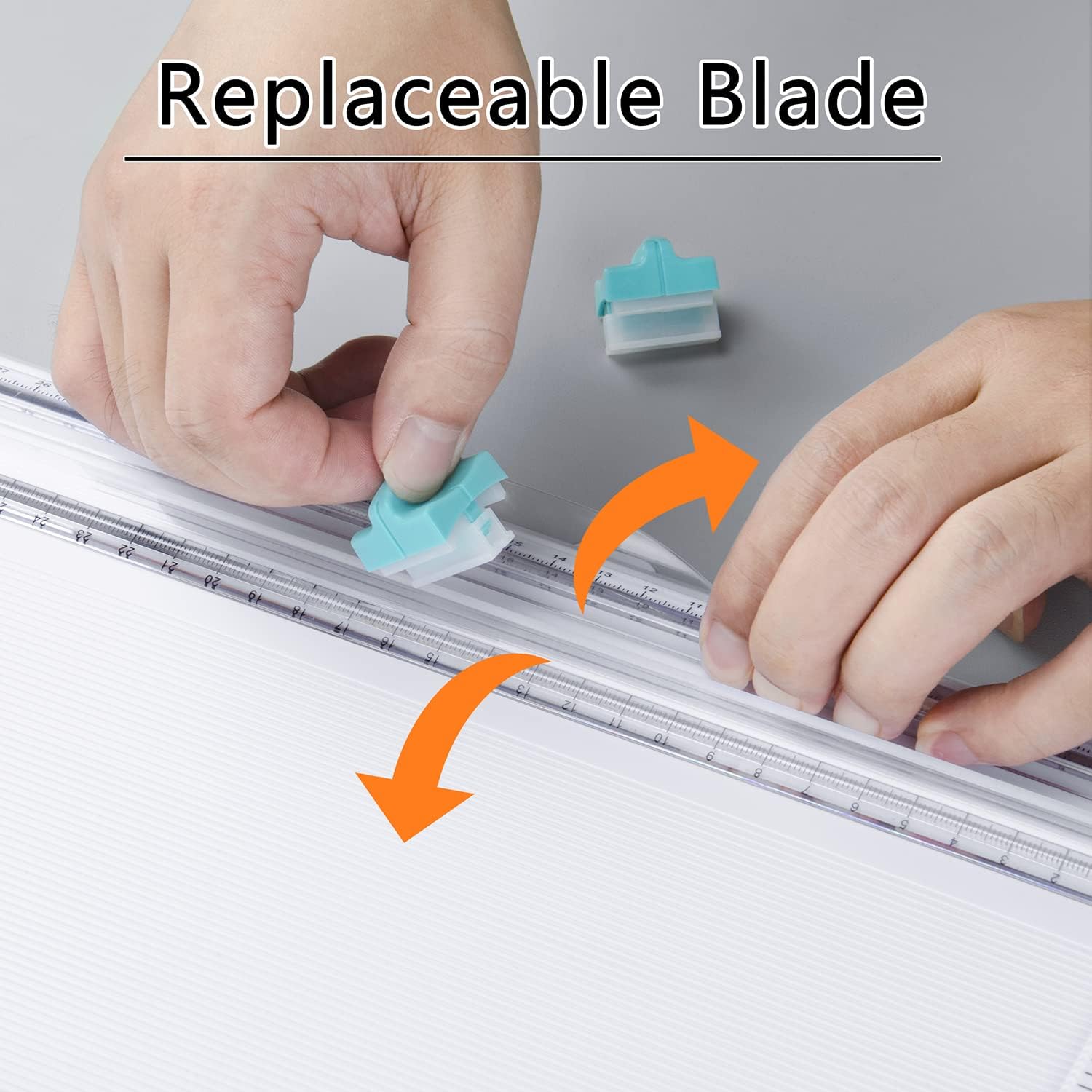 Adoere Score Board for Scrap Booking and Craft Box Making Rubber Grip Cutting Mat (Set of 1, White) 4