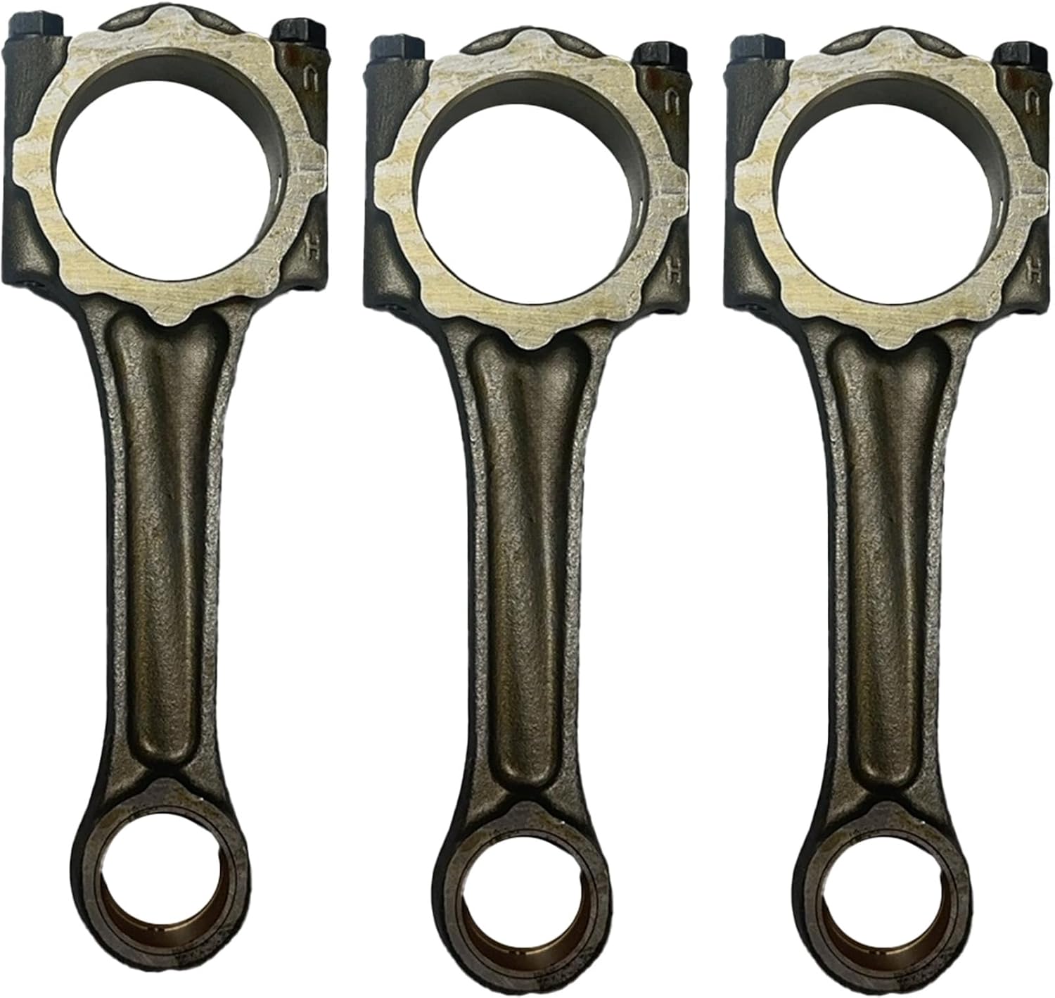 3PCS Connecting rod 1J574-22014 1J57422014 Suitable for Kubota V3800 Engine