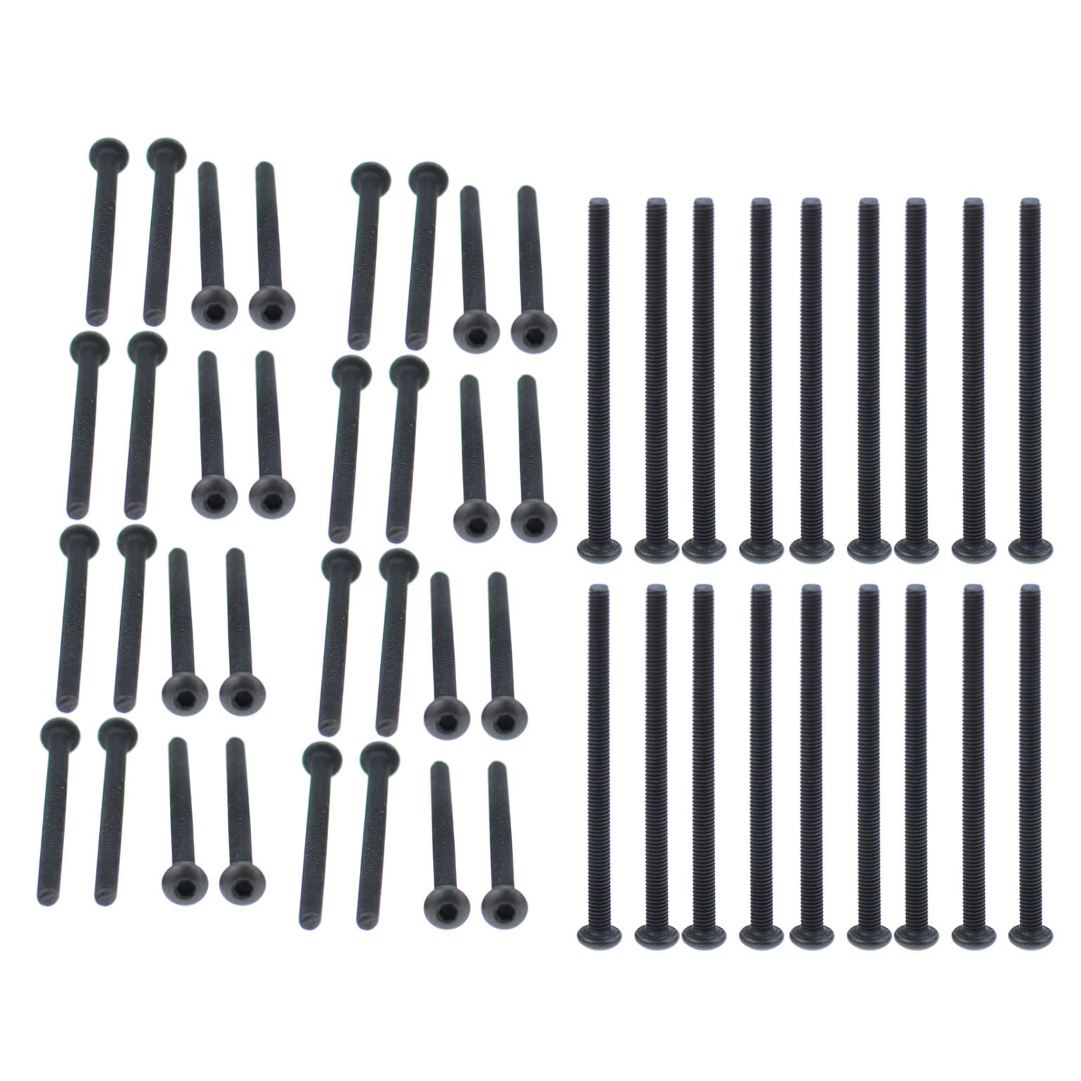 XunLiu Grade 10.9 Alloy Steel Button Head Hex Socket Screws (M3X45)