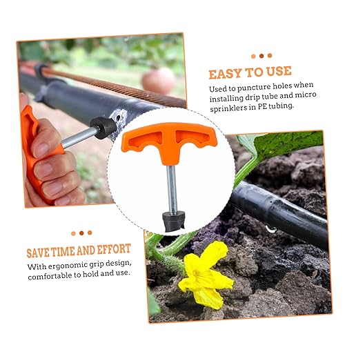 Miniatura 8 de Yardwe Herramienta de riego Pe Tubo Agujero Puncher Sistema de riego por goteo Accesorio Herramienta de instalación de rociadores