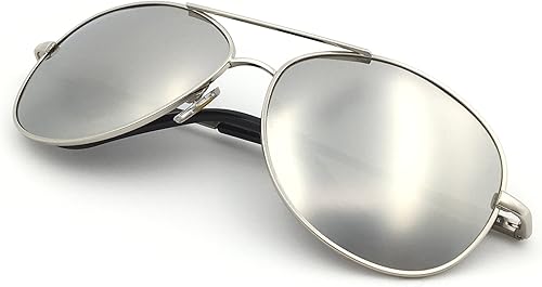 J+S - Lentes de sol clásicos de estilo militar, polarizados, 100 % de protección frente a la radiación ultravioleta