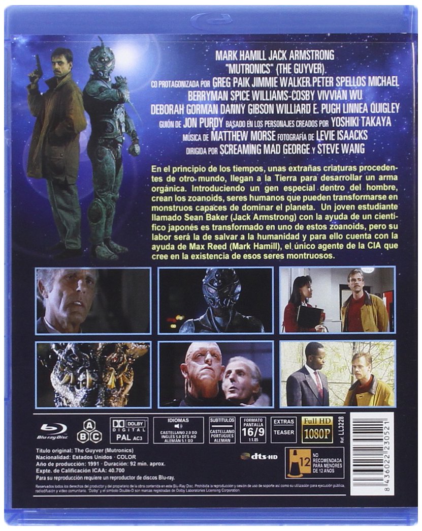 Mutronics (The Guyver) 1991 [Blu-ray] image 2