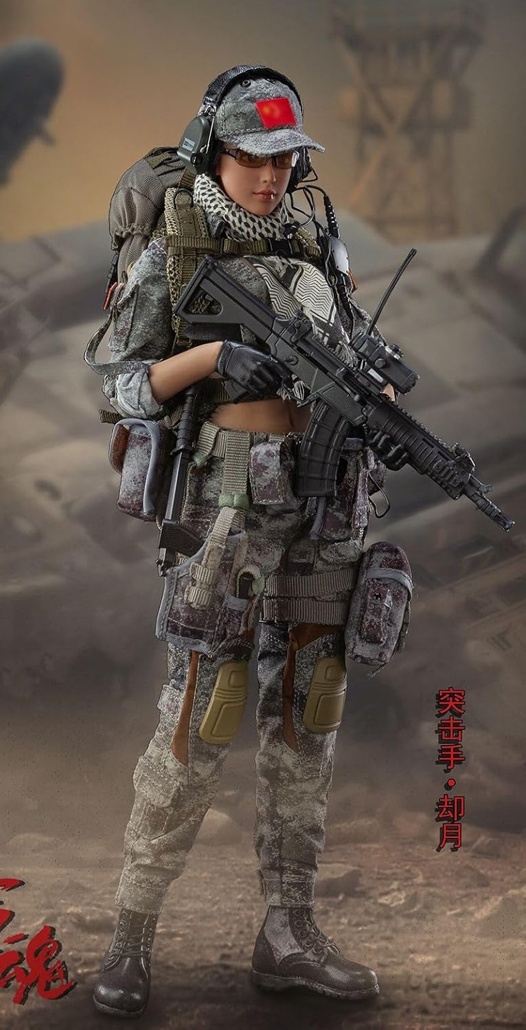 FLAGSET 1/6 Scale Shock Worker 12 inch Soldier Woman Action Figure FS-73052
