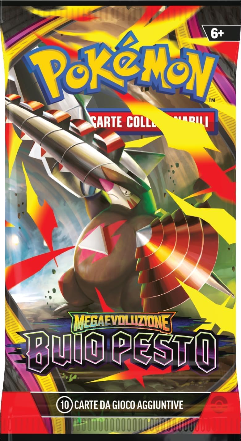 Pokémon Megaevoluzione Buio Pesto Box Display 36 Buste ITA + 100 Sleeves By Baruzcard
