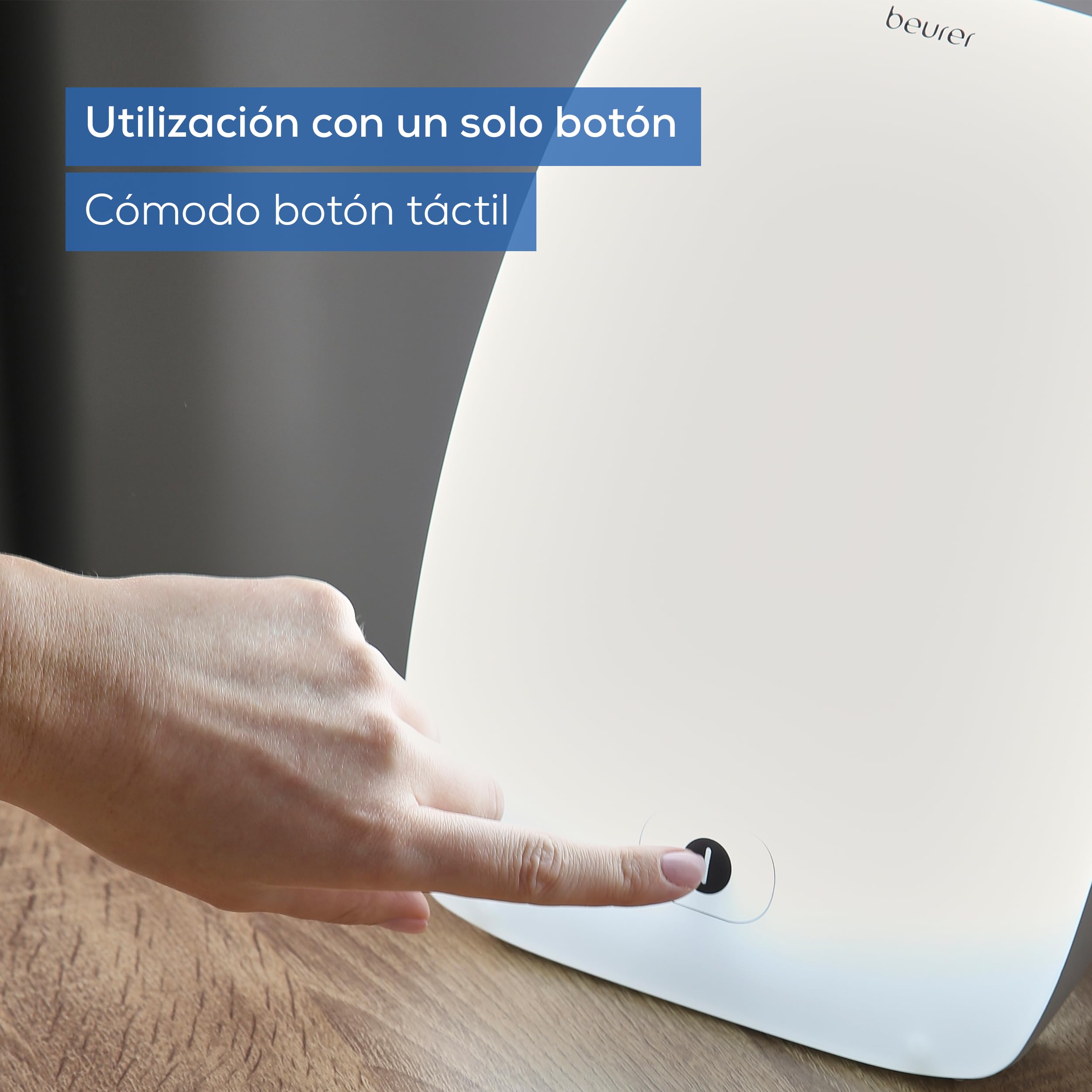 Beurer TL 41 Lámpara de luz diurna, mayor bienestar gracias a la simulación de la luz diurna, ideal para el escritorio