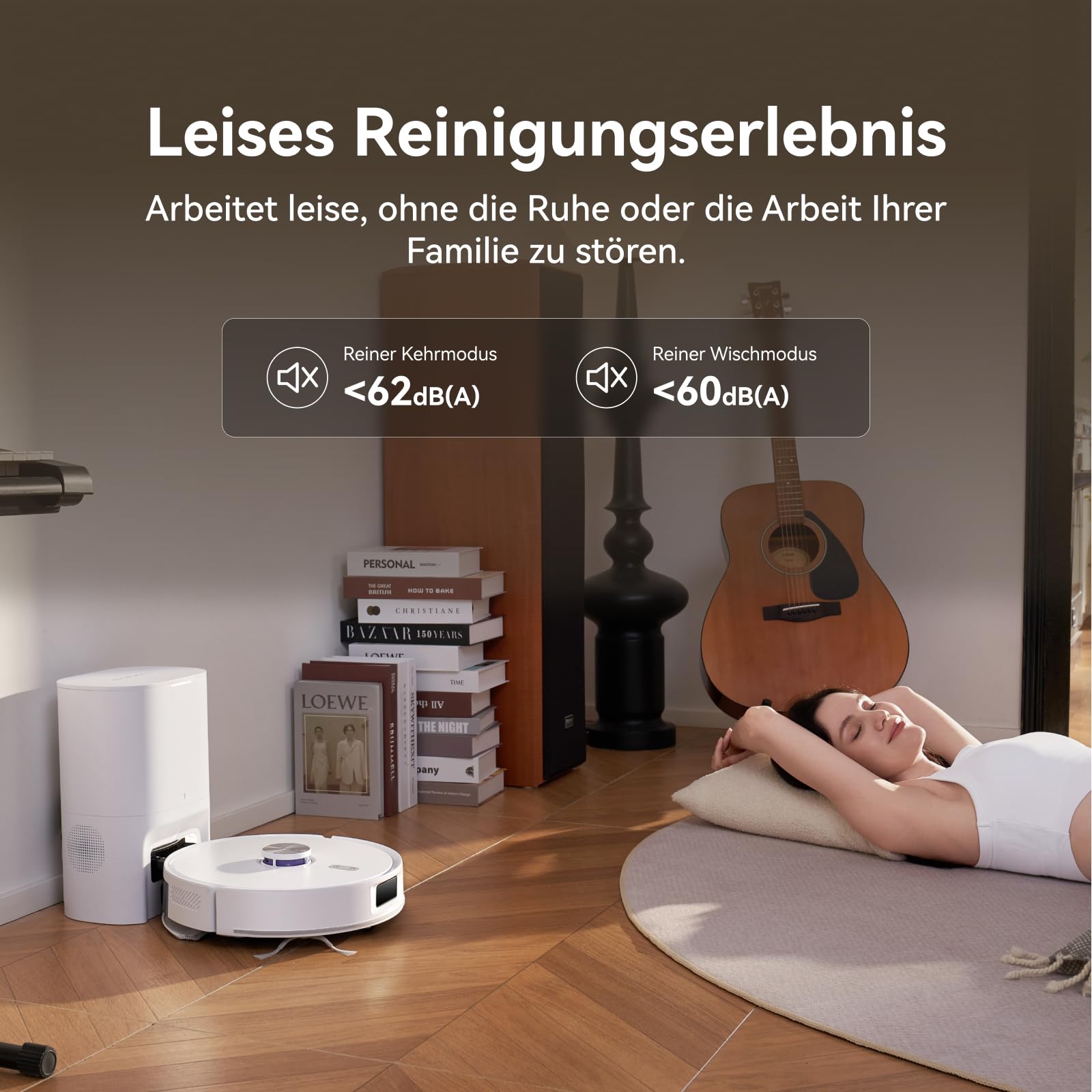 NARWAL Freo S Saugroboter mit Wischfunktion, 8000Pa, 8N Reinigungsdruck, Auto-Entstaubungsstation 3.5L, LDS-Lasernavigation und 3D Mapping