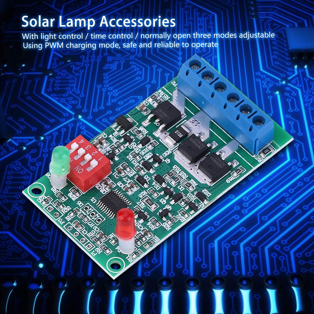 Panel Lampy Solarnej Moduł Kontrolera Płytki Obwodu 3A 3,7 V 7,4 V 11,1 V Bateria Litowa Sterownik Oświetlenia Solarnego z Włókna Szklanego, Kontroler do Systemu Fotowoltaicznego