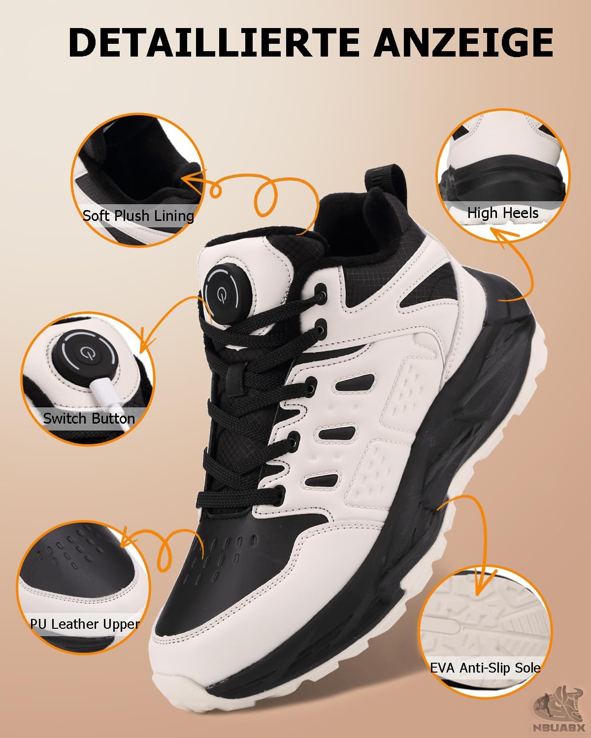 Bateria și încărcarea încălțămintei încălzite