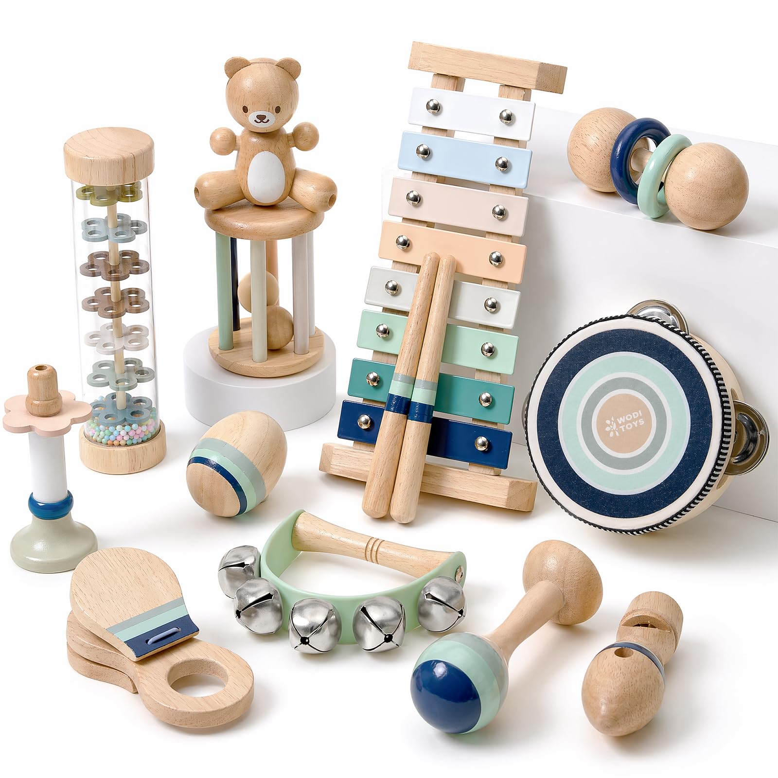 Gioco Musicale In Legno 12 In 1 Per Bambini, Giochi Montessori Sensoriale