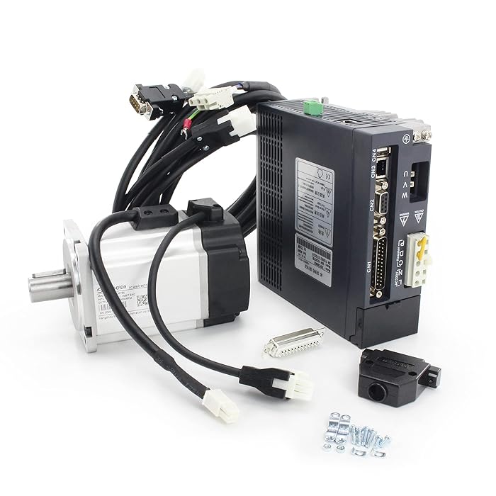 Buy 750W AC Servo Motor Kit 3000rpm 2.39Nm 0.75KW with Servo Driver