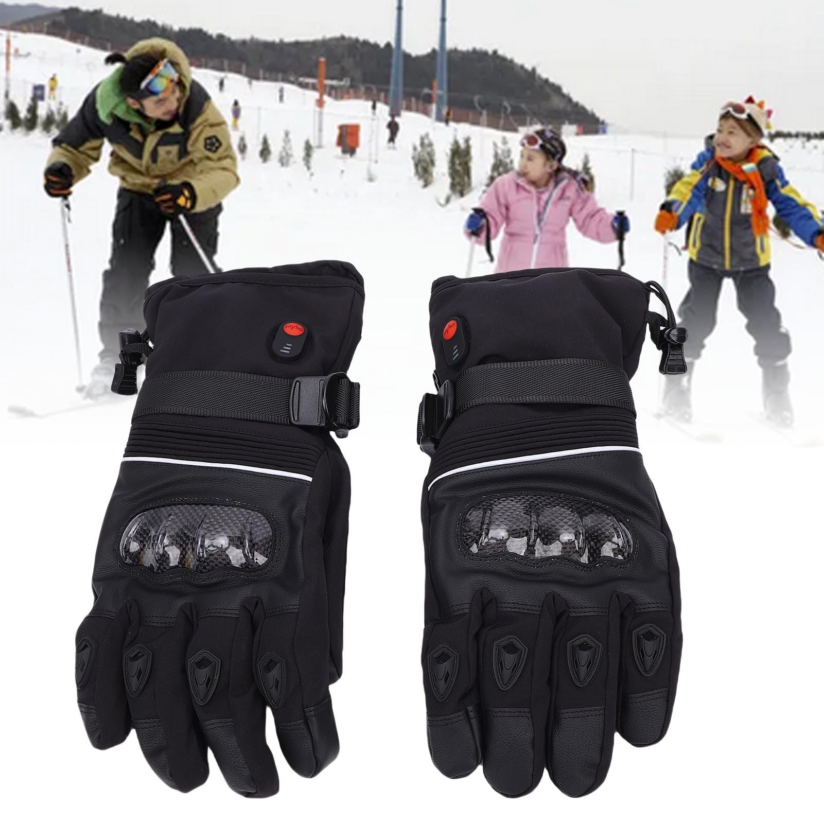 Riscaldati USB Ricaricabili per Uomo e Donna – Scaldamani Elettrici con Doppia Batteria per Ciclismo, Sci, Snowboard Ed Escursionismo