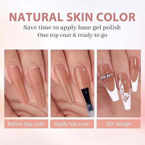 Miniatura 2 de BTArtbox - Puntas de uñas de gel suave, uñas largas a presión en 5 colores naturales, 640 piezas, puntas de uñas de gel suave precoloreadas, uñas