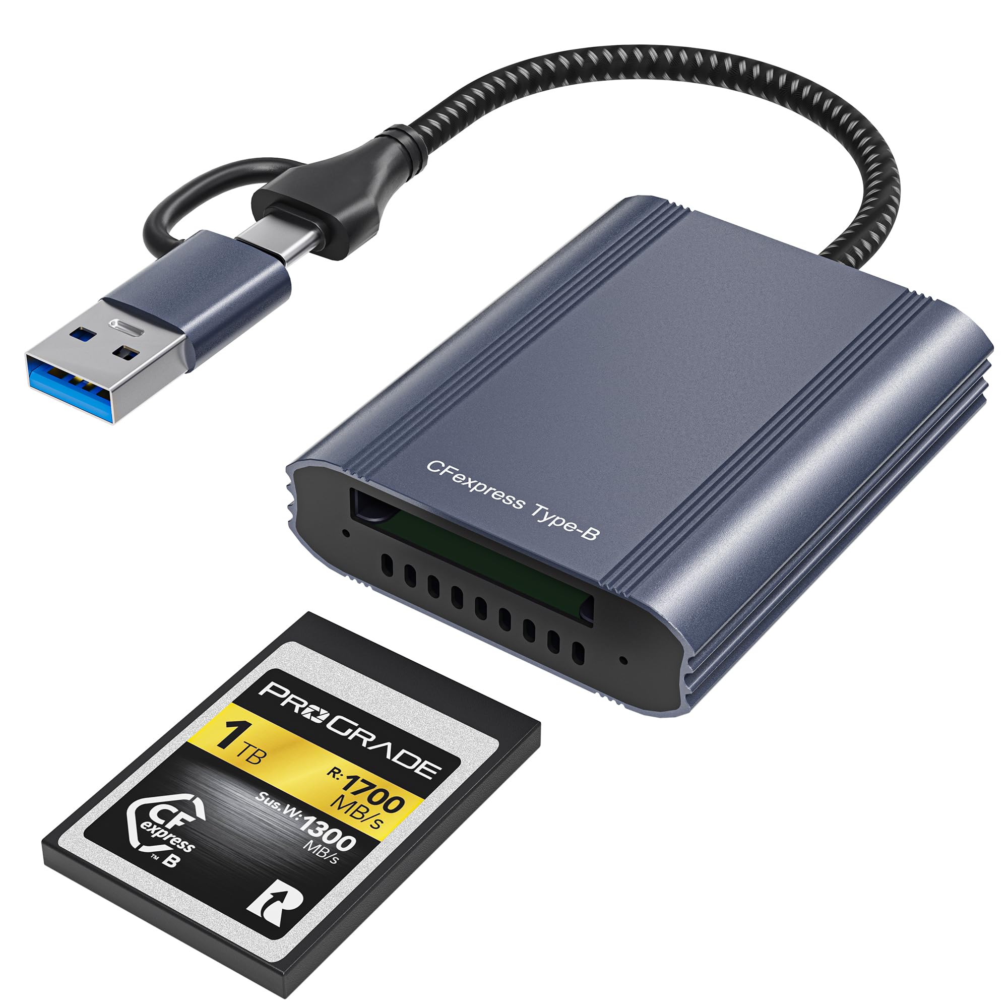 Amazon.com: CFexpress Type B Card Reader with USB 3.2 (Gen 2