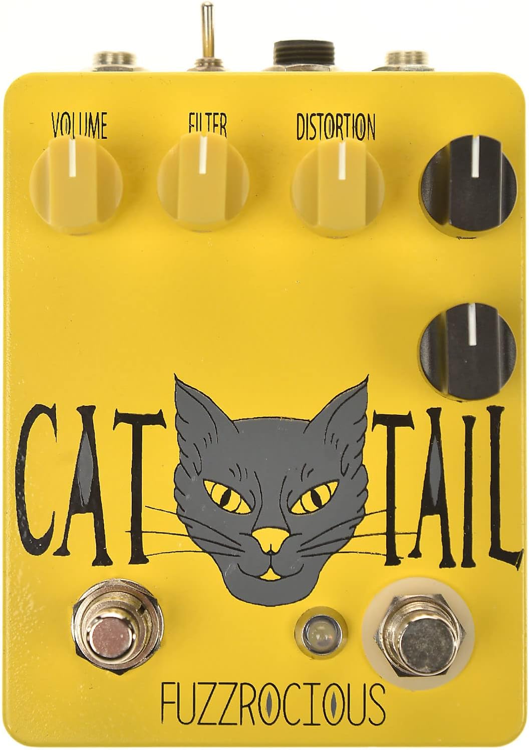 Fuzzrocious Cat Tail Distortion w/Killswitch Mod Yellow