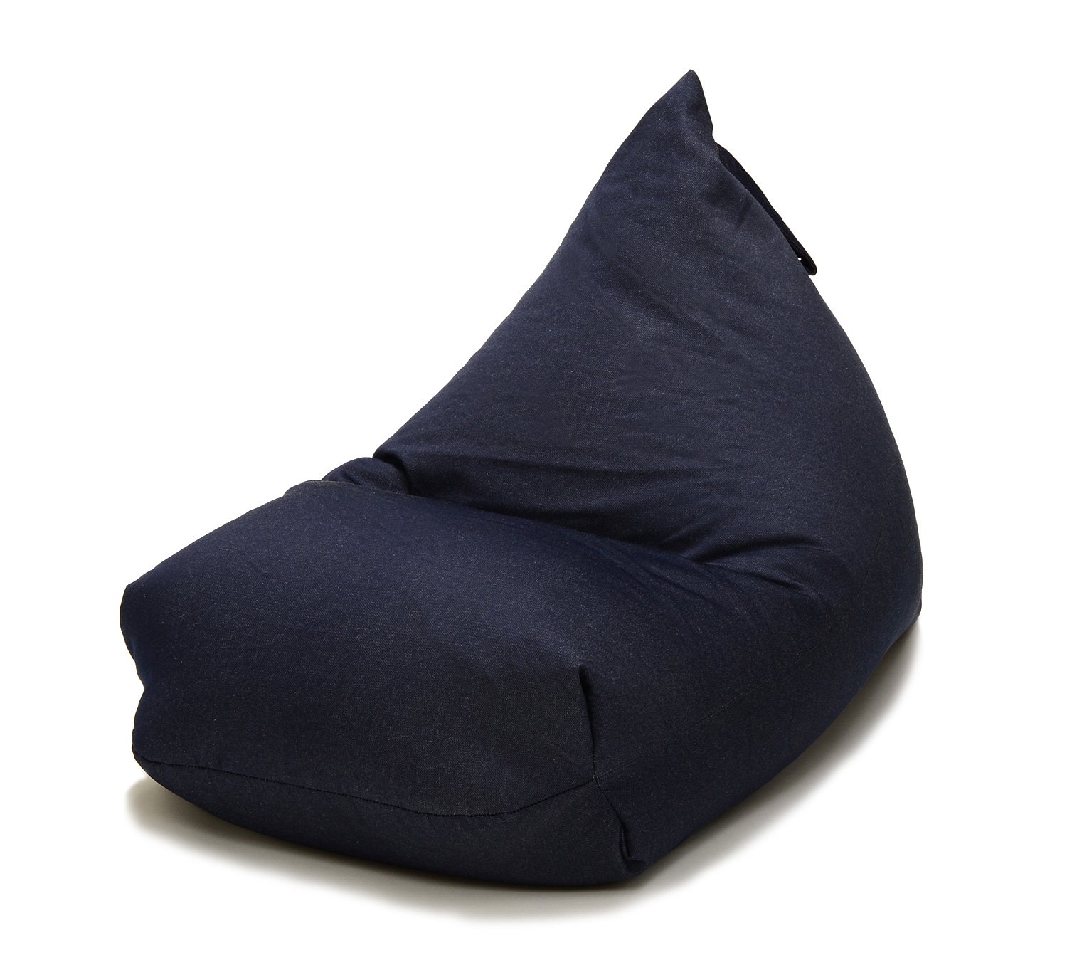 ビーズクッション レゴリス 日本製 ビーズソファー ソファー 座椅子 大ボリューム (デニム調)インディゴ)
