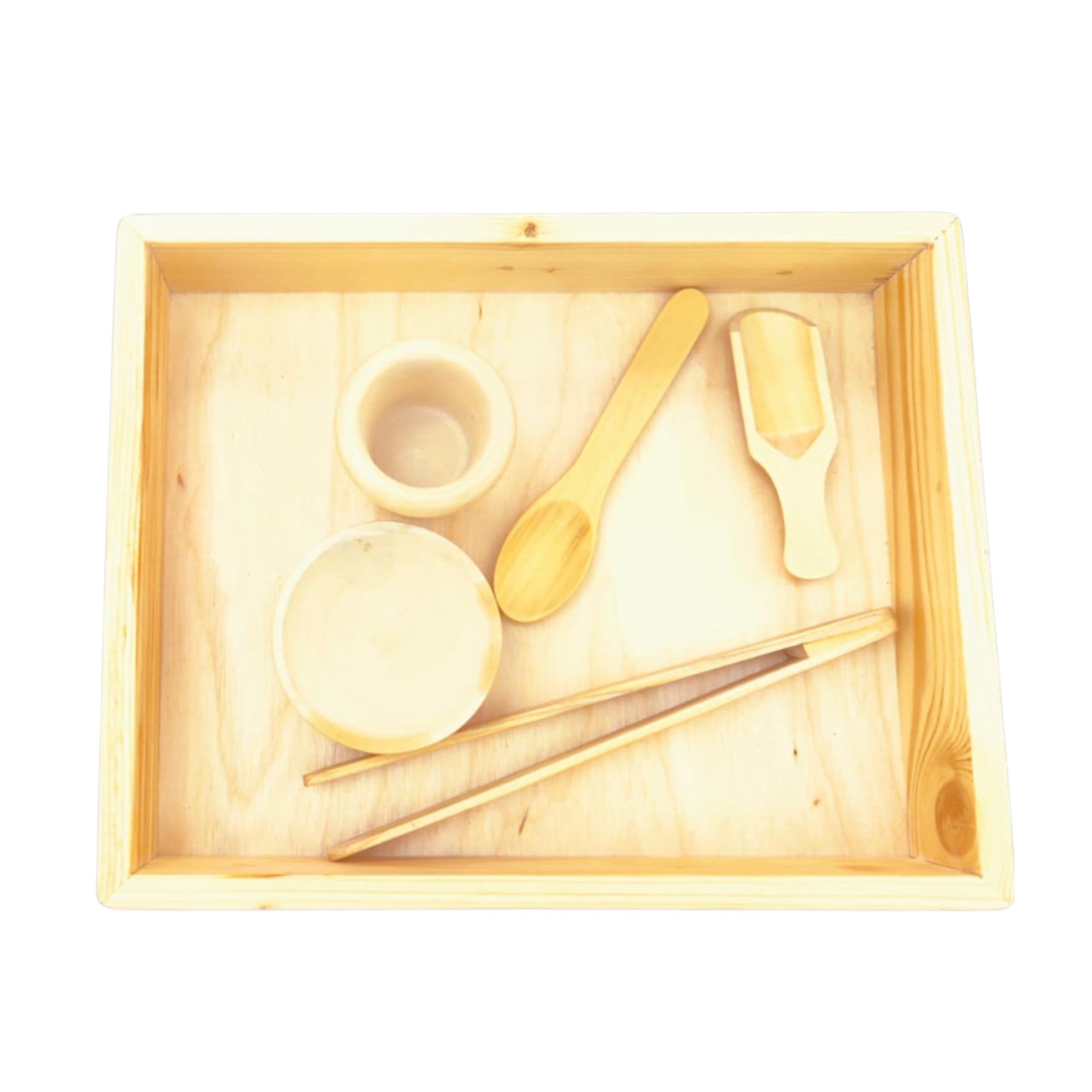 KEANE Creations Sensei Sense| Montessori Wooden Sensory Toys for Kids Set of 6 | Sensory Activities Made Fun with a Wooden Tray and 5 Tools | Activity Toys for Age 2 to 6 Years (B0CJFPB1V4) Amazon Price History, Amazon Price Tracker