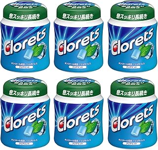 モンデリーズ・ジャパン クロレッツXPクリアミントボトルR 140g ×6個