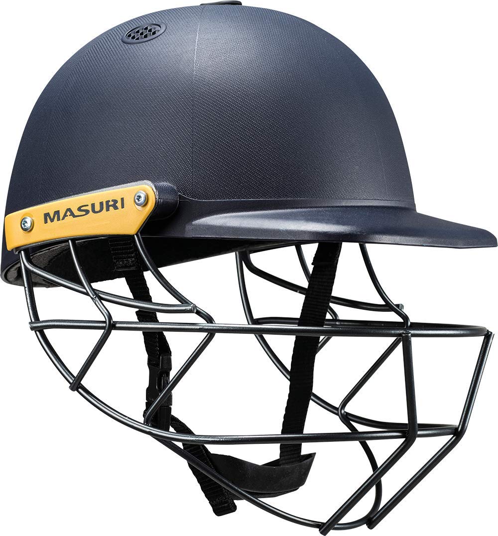 Masuri OS2 Legacy Junior Cricket Helmet - Colour and Size Options (Large, Navy)