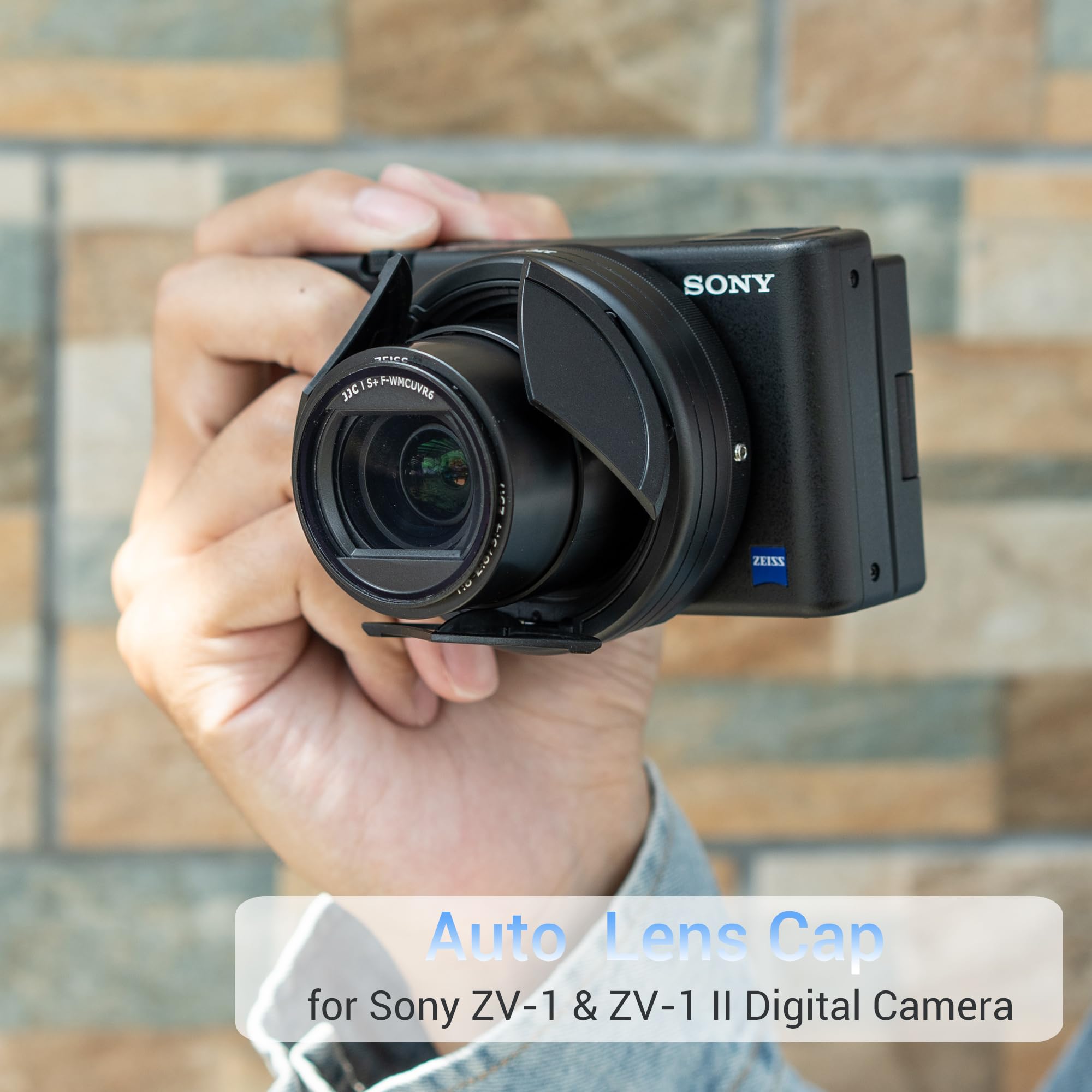 Amazon.com : Auto Lens Cap Cover for Sony ZV-1 II ZV-1II ZV1II ZV1