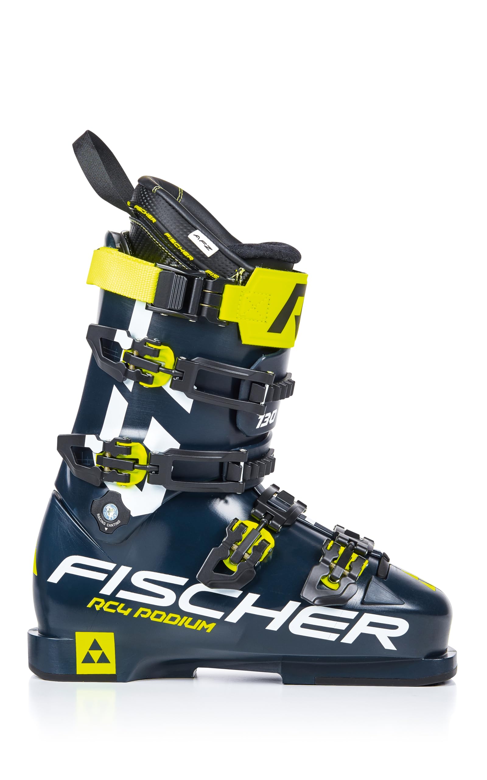Fischer RC4 Podium GT 130 VFF Ski-Schuhe Herren & Damen Gr. 22,5 Gelb Flex 130 - Profi Schuhe für Leistungssport, Kompakte Passform, maximale Präzision