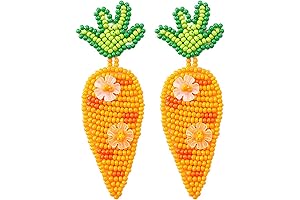 Easter Carrot Earrings
