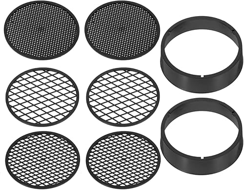 Miniatura 8 de Yardwe Juego de tamiz de jardín 2 paquetes8 unids tamiz de malla de tamiz de suelo para compost de arena