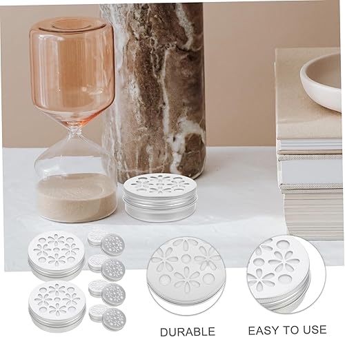 Miniatura 3 de FRCOLOR Caja de aluminio con rosca hueca, latas de salve de aceite esencial, difusor de aluminio, soporte para entrenamiento de aroma de perro,