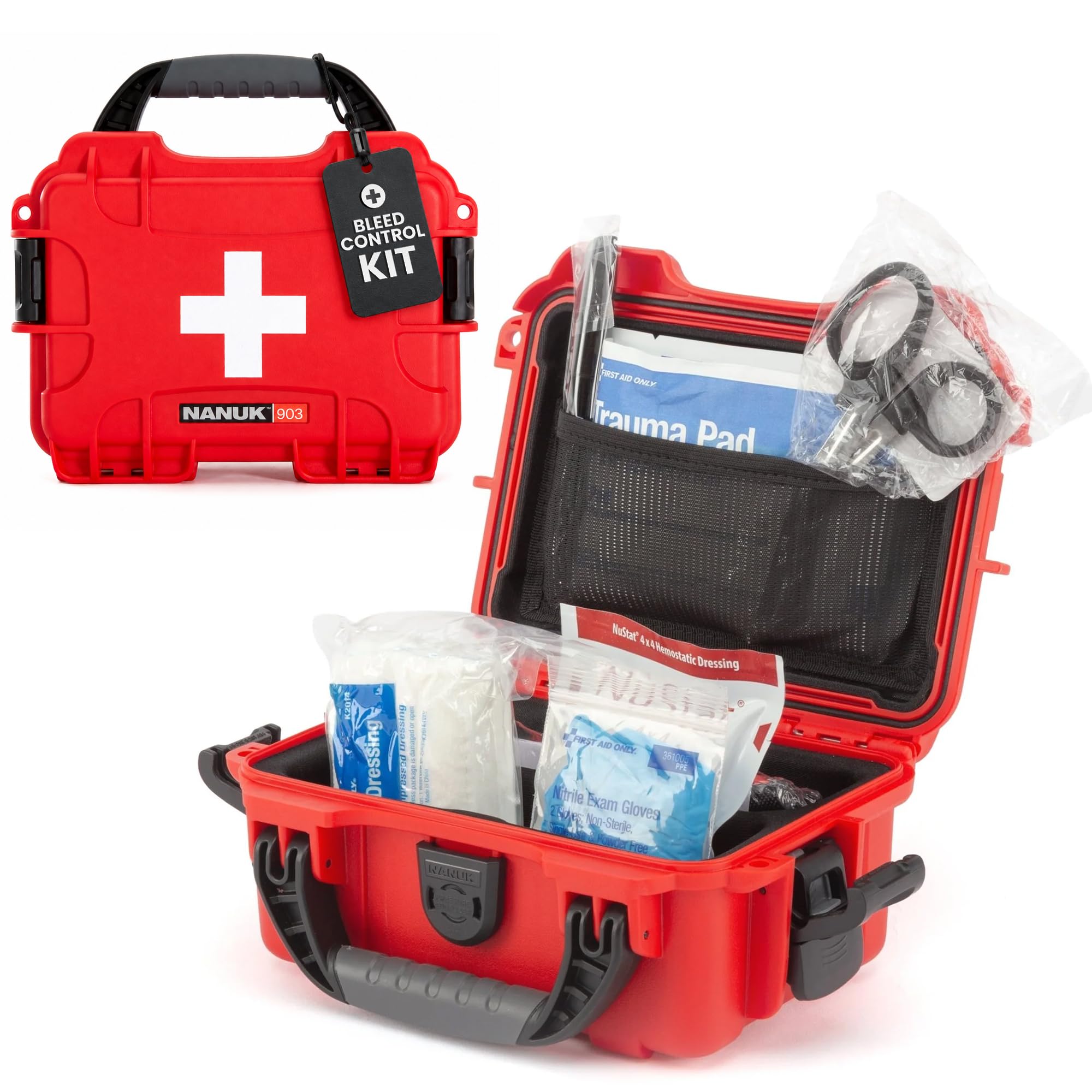 NANUK 904 First Aid Kit, Waterproof & Crushproof Emergency Case, 108pcs — Amazon image 12