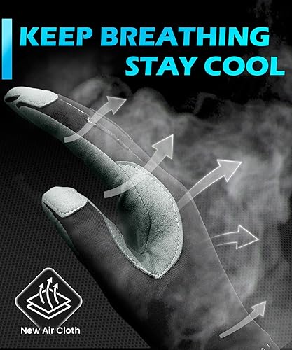 Miniatura 5 de Dexterity Mechanic Guante, fácil ajuste, guante de trabajo de seguridad ligero para hombre, lavable a máquina