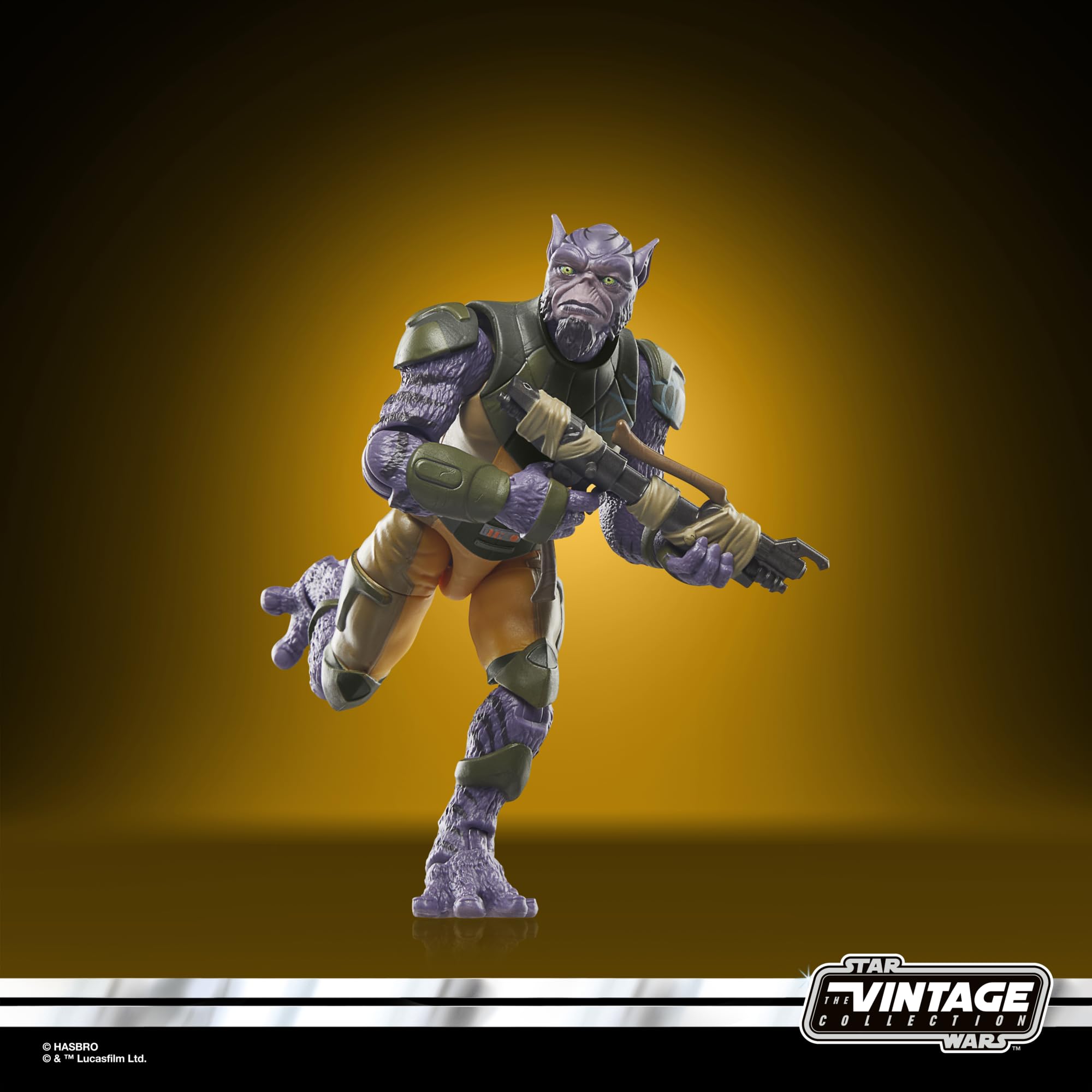 Star Wars The Vintage Collection Garazeb “Zeb” Orrelios, Rebels Deluxe 3.75 Inch Action Figure, Purple - Image 2