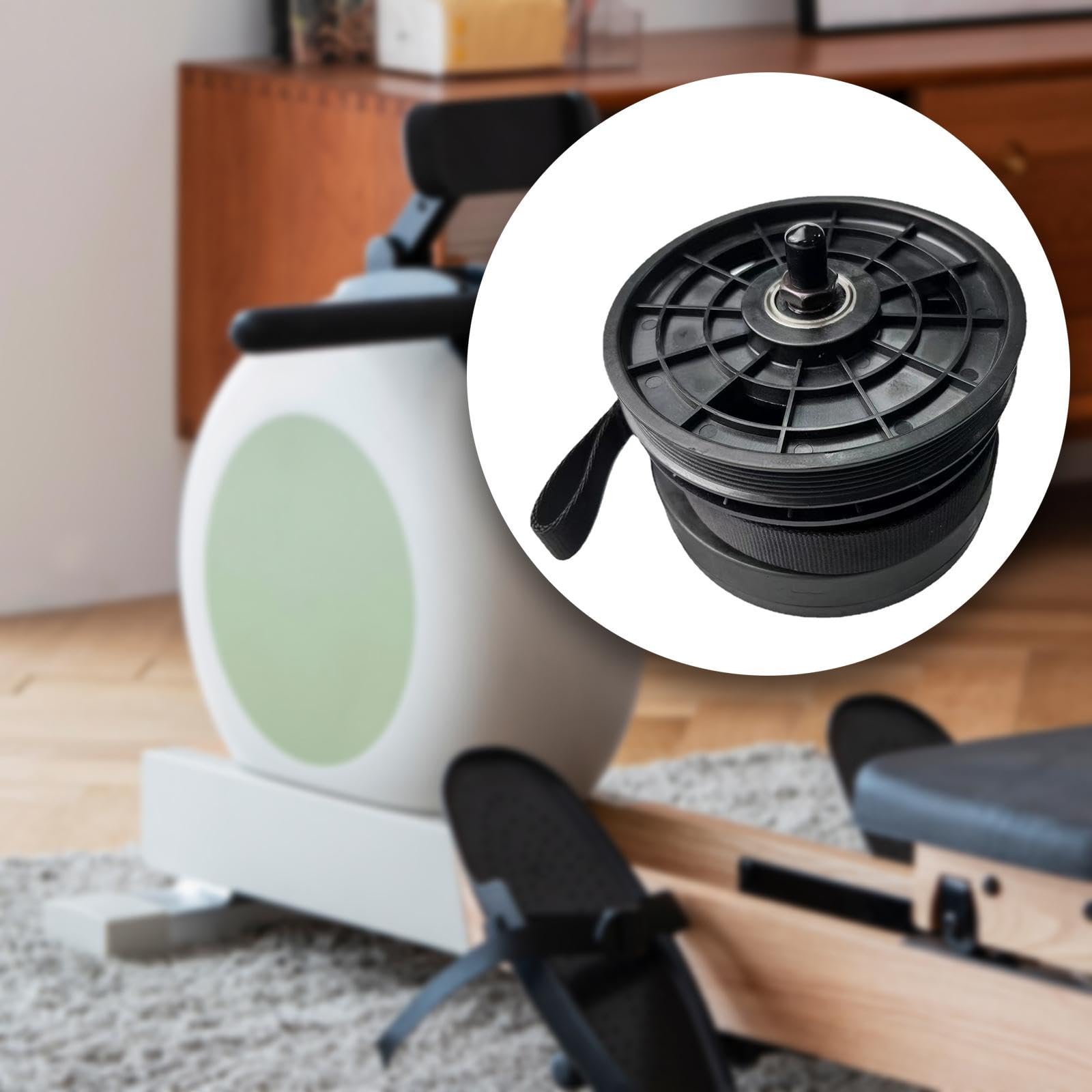 Rudergerät Gurtband Rückpralldämpfer Fitnessstudio Trainingszubehör Schwerkraftrad