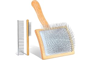 Long Pin Slicker Brush for Dogs and Small Animals