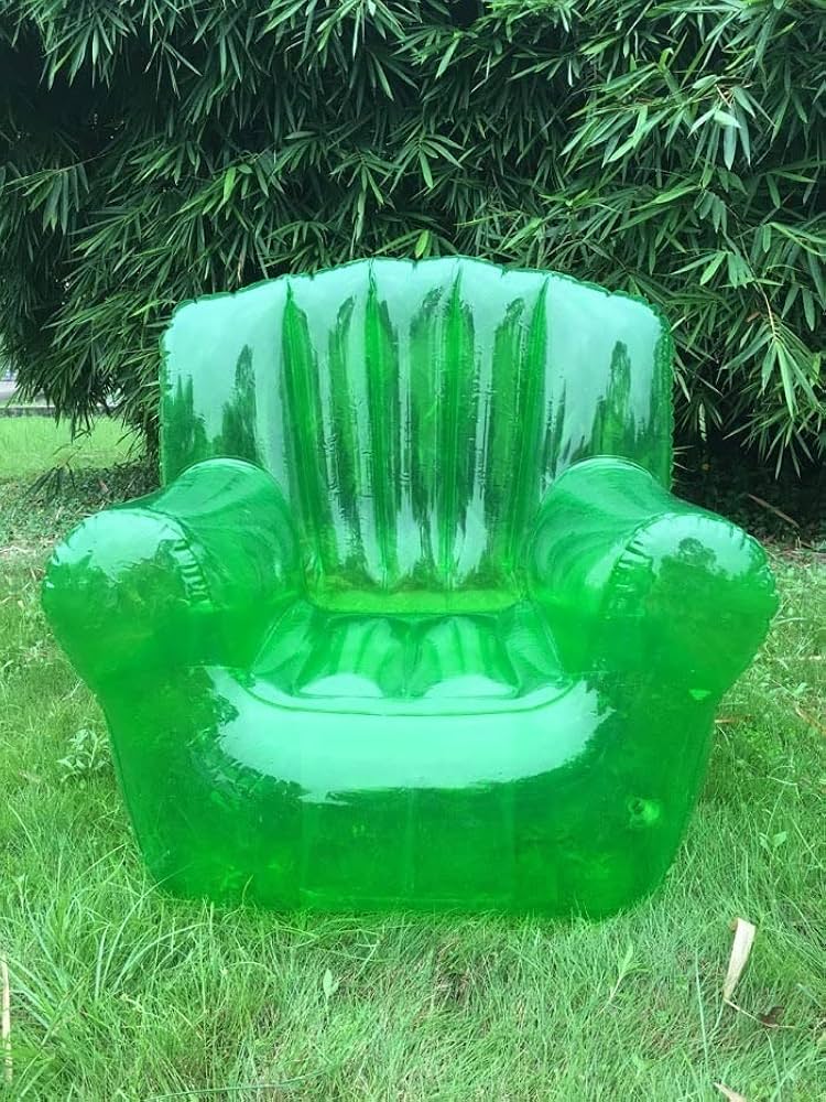 Supreme - Backchannel COTTYBAG INFLATABLE SOFA × 2 Amazon.com: Transparent Inflatable Couch Chair Sofa for 2