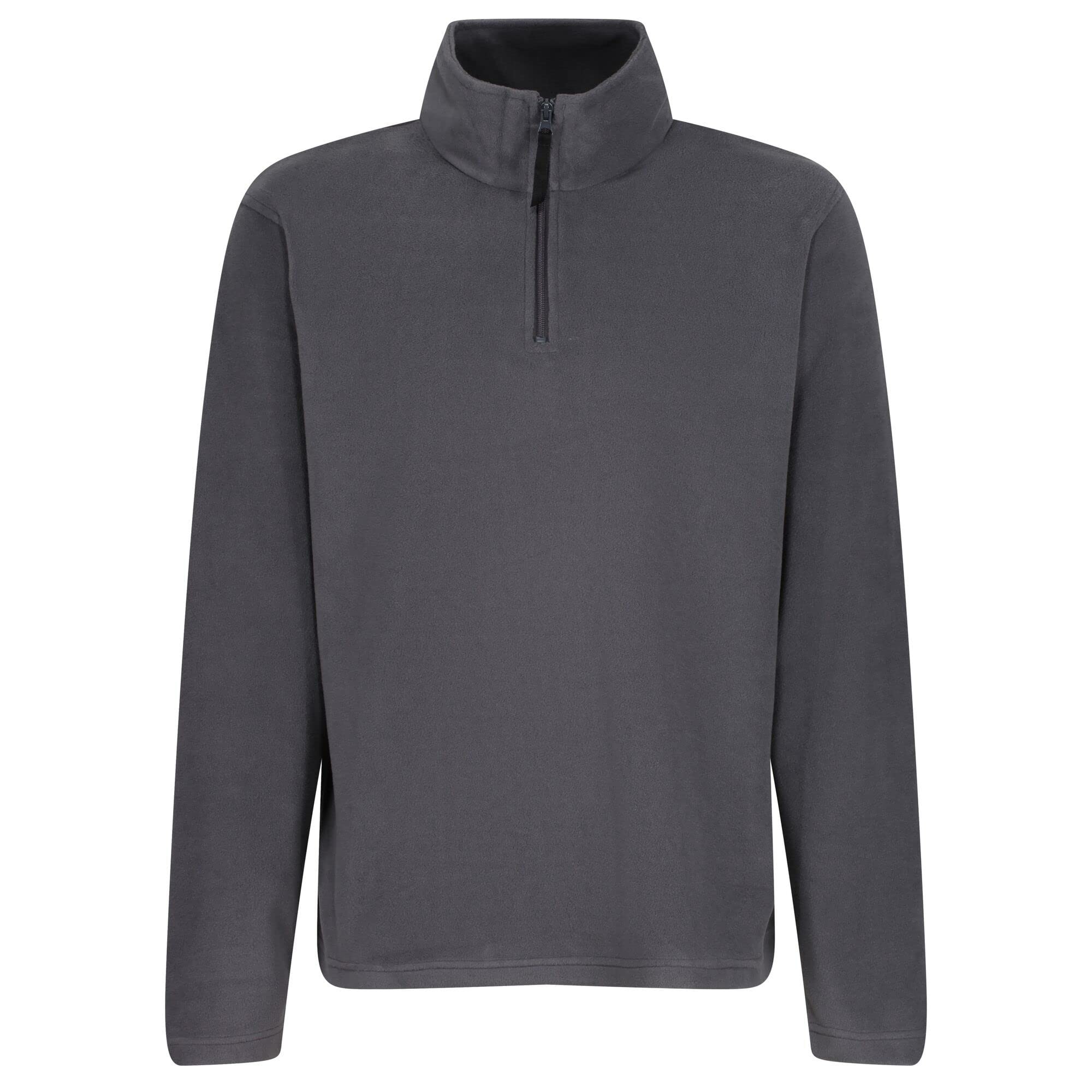 Regatta Professional Mens Micro Zip Neck Fleece Seal Grey