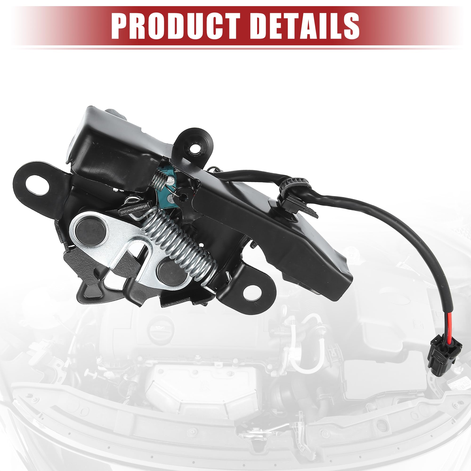 Hood Latch Lock For 2011-2020 Toyota Sienna Base LE Limited SE XLE 2.7L - Foto 13
