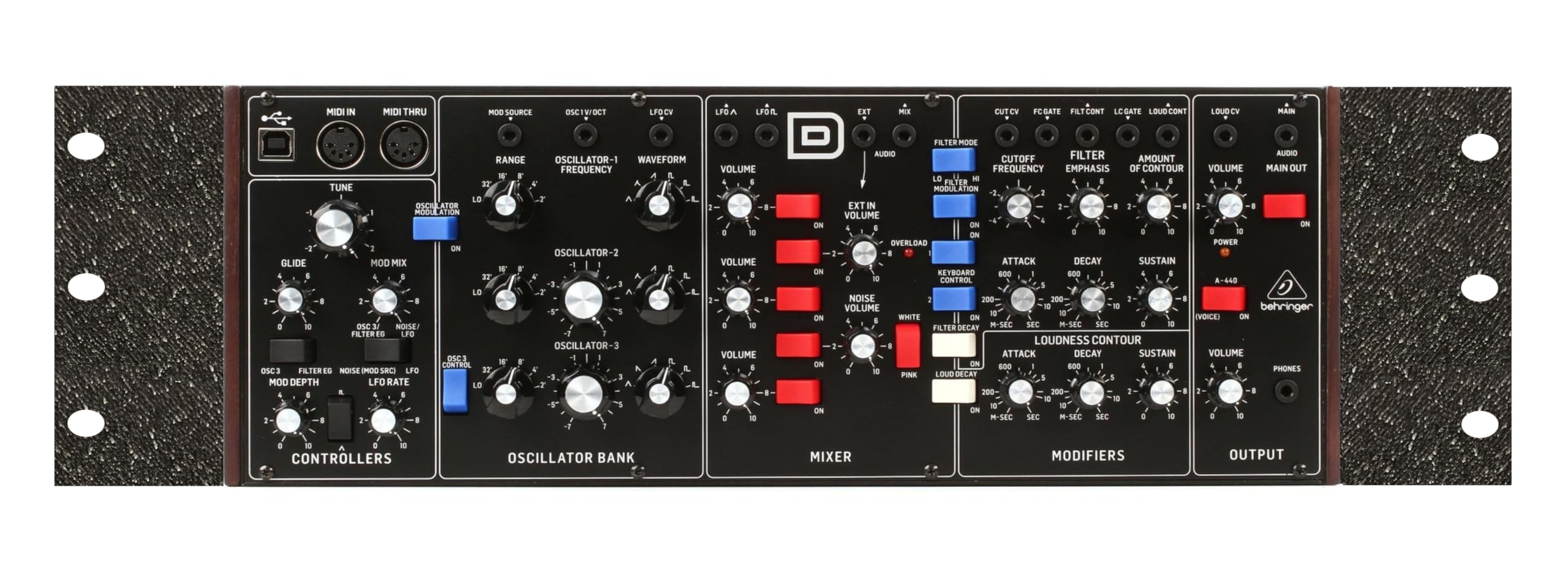 Behringer Model D【動作品/ラックマウントアダプター付属】 Behringer