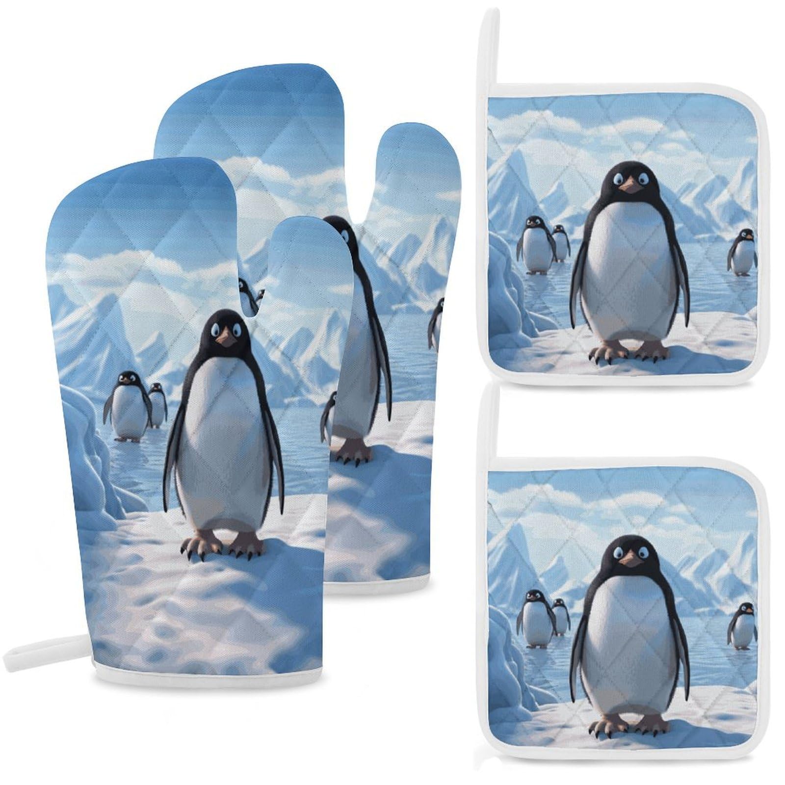 Gants de cuisine Antarctica Ice : ne vous brûlez plus au four !