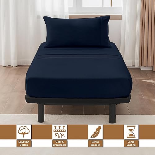 Miniatura 2 de Sábanas para litera de cuna, 33 x 75 pulgadas, sábanas de colchón tamaño cuna, sábana bajera perfecta para cama individual estrecha, cuna, litera de