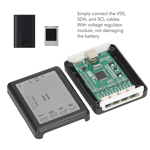 Miniatura 4 de Caja de reparación de batería, SMB Comm Box EV2400 Caja de depuración de detección de batería con cable de conexión, con módulo regulador de voltaje