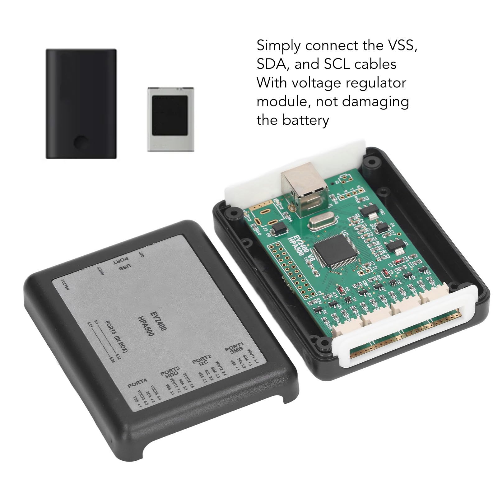Keenso EV2400 Battery Debugger Case z Ochroną Obwodu