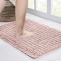 Vista 13 de Walensee - Alfombra grande para baño, antideslizante, 24 x 60 pulgadas color beige, absorbente y muy suave, felpilla peluda, extragruesa, lavar